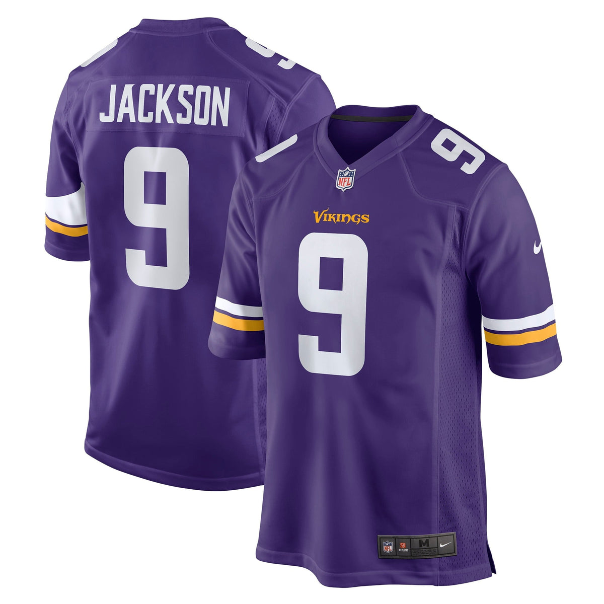 Men s Nike Trishton Jackson Purple Minnesota Vikings Game Jersey