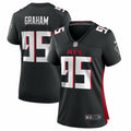 Women s Nike Ta Quon Graham Black Atlanta Falcons Game Jersey