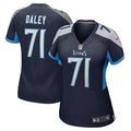 Dennis Daley Tennessee Titans Nike Women s Game Player Jersey   Navy