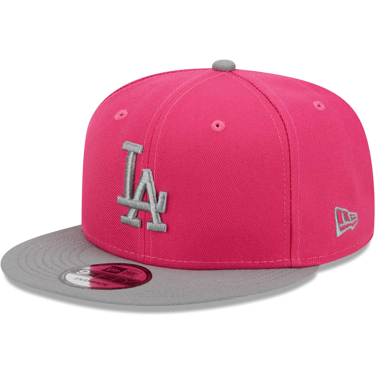 Los Angeles Dodgers New Era Two-Tone Color Pack 9FIFTY Snapback Hat - Pink