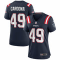 Women s Nike Joe Cardona Navy New England Patriots Game Jersey