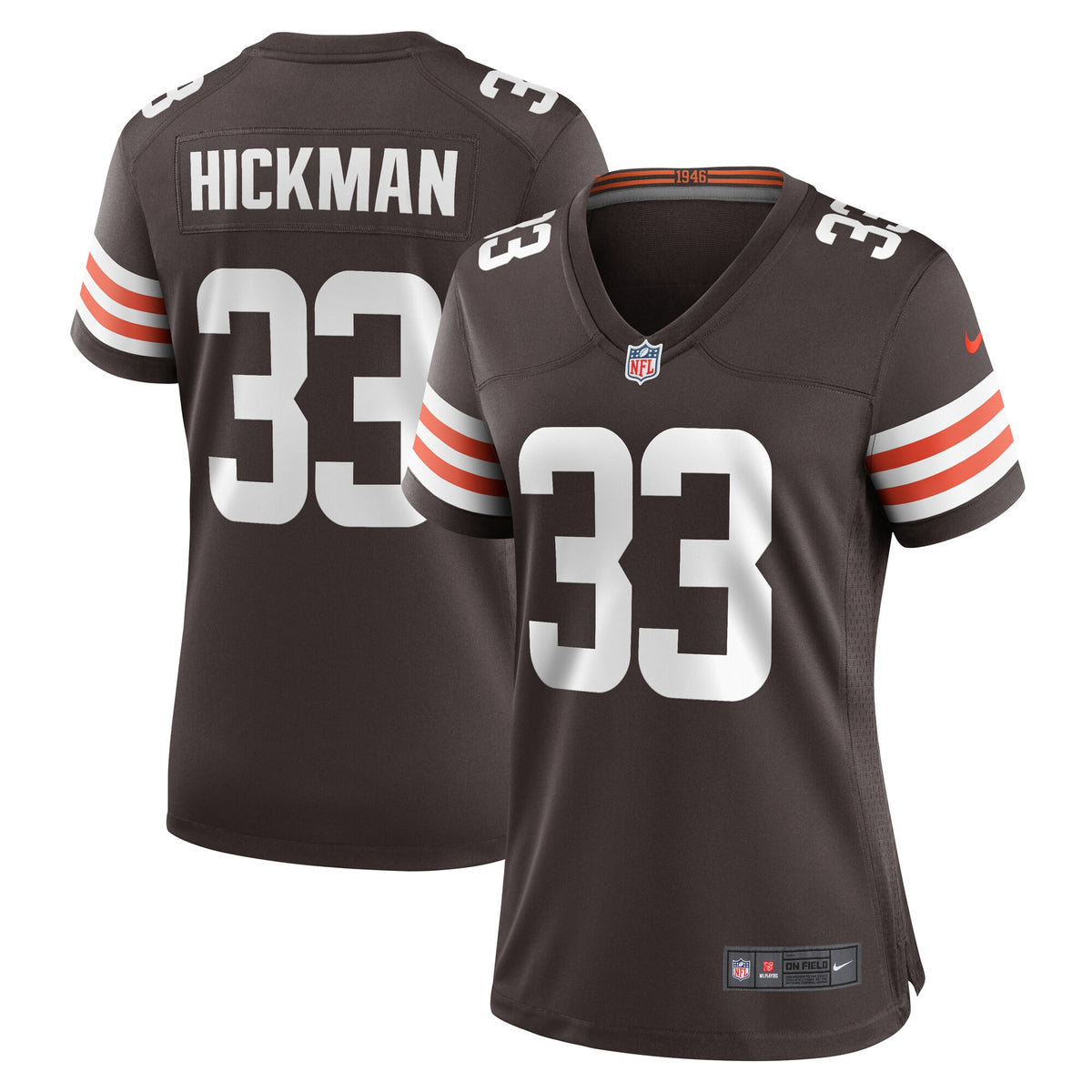 Ronnie Hickman Cleveland Browns Nike Women s Team Game Jersey    Brown