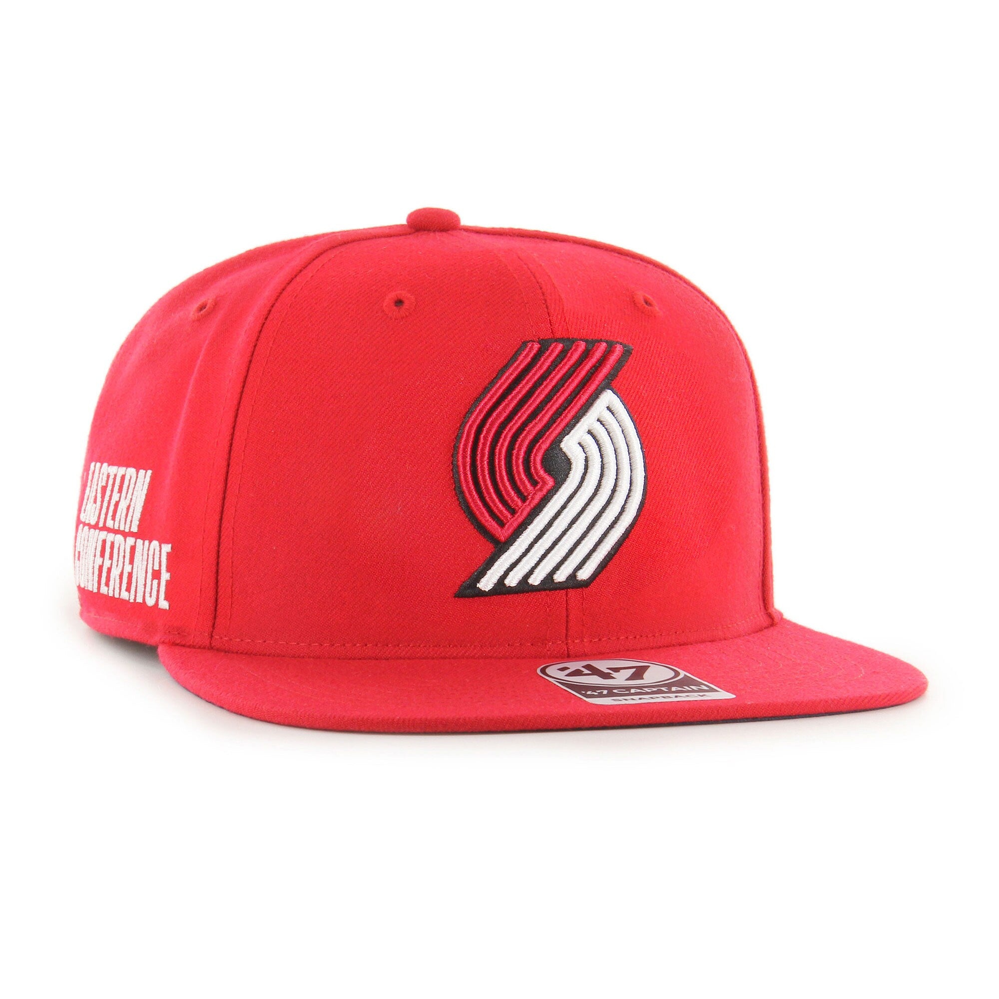 Portland Trail Blazers '47 Sure Shot Captain Snapback Hat - Red
