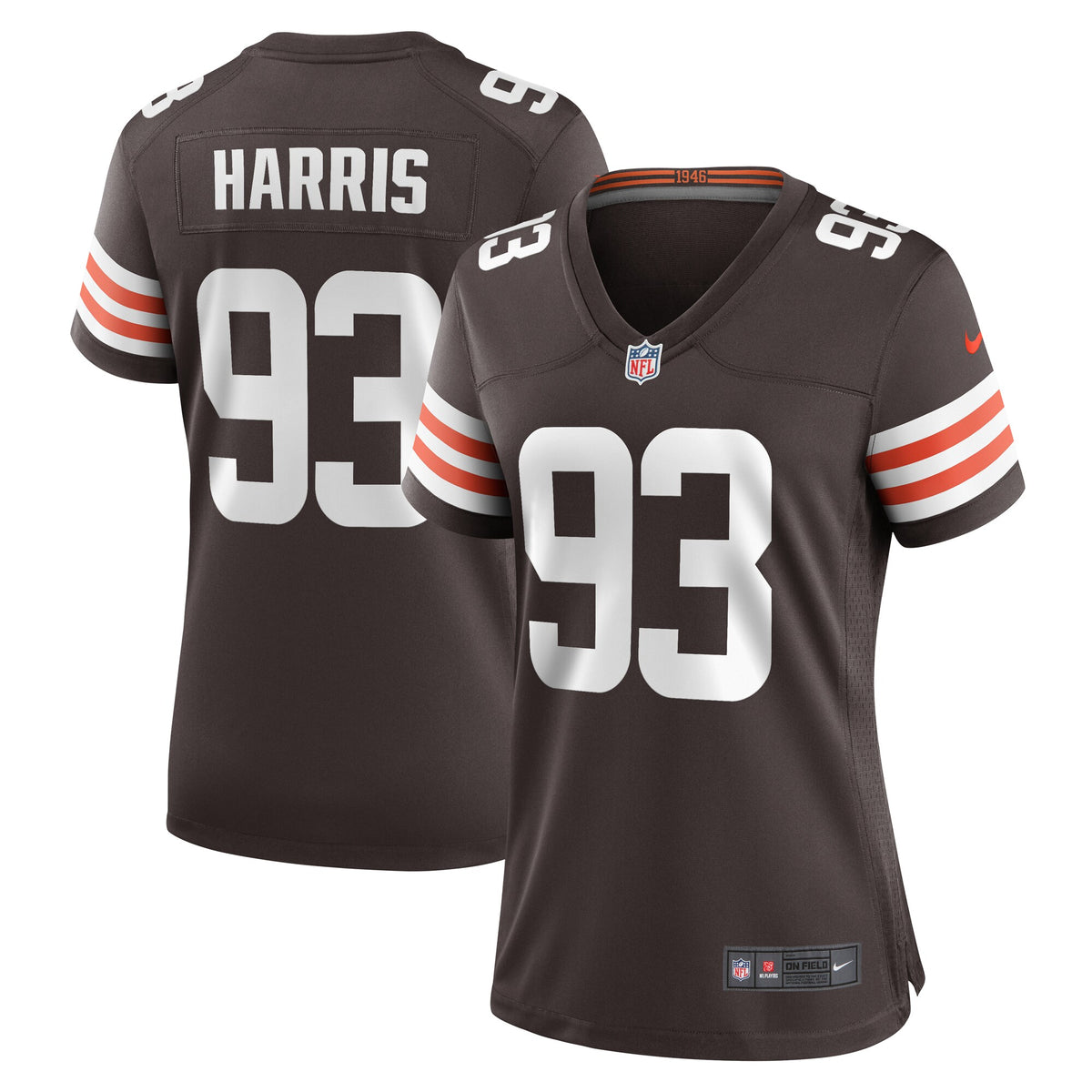 Shelby Harris Cleveland Browns Nike Women s Team Game Jersey    Brown