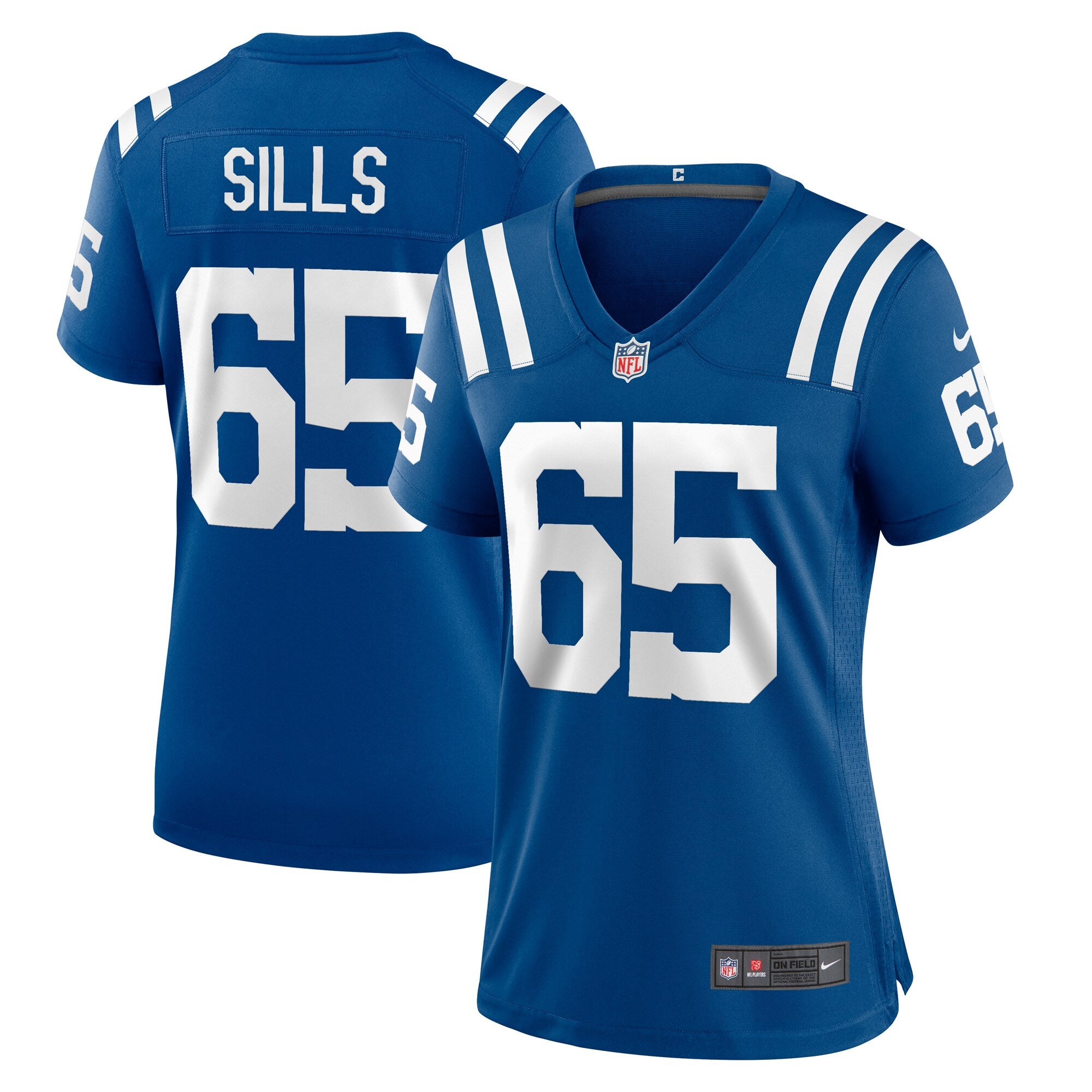 Josh Sills Indianapolis Colts Nike Women s Team Game Jersey    Royal