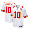 Isiah Pacheco Kansas City Chiefs Nike Away Game Player Jersey   White