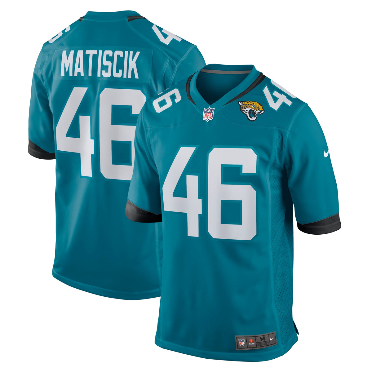 Ross Matiscik Jacksonville Jaguars Nike Game Jersey   Teal