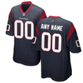 Houston Texans Nike Custom Game Jersey   Navy