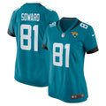 R. Jay Soward Jacksonville Jaguars Nike Women s Retired Player Team Game Jersey   Teal