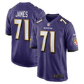 Men s Nike Ja Wuan James Purple Baltimore Ravens Player Game Jersey