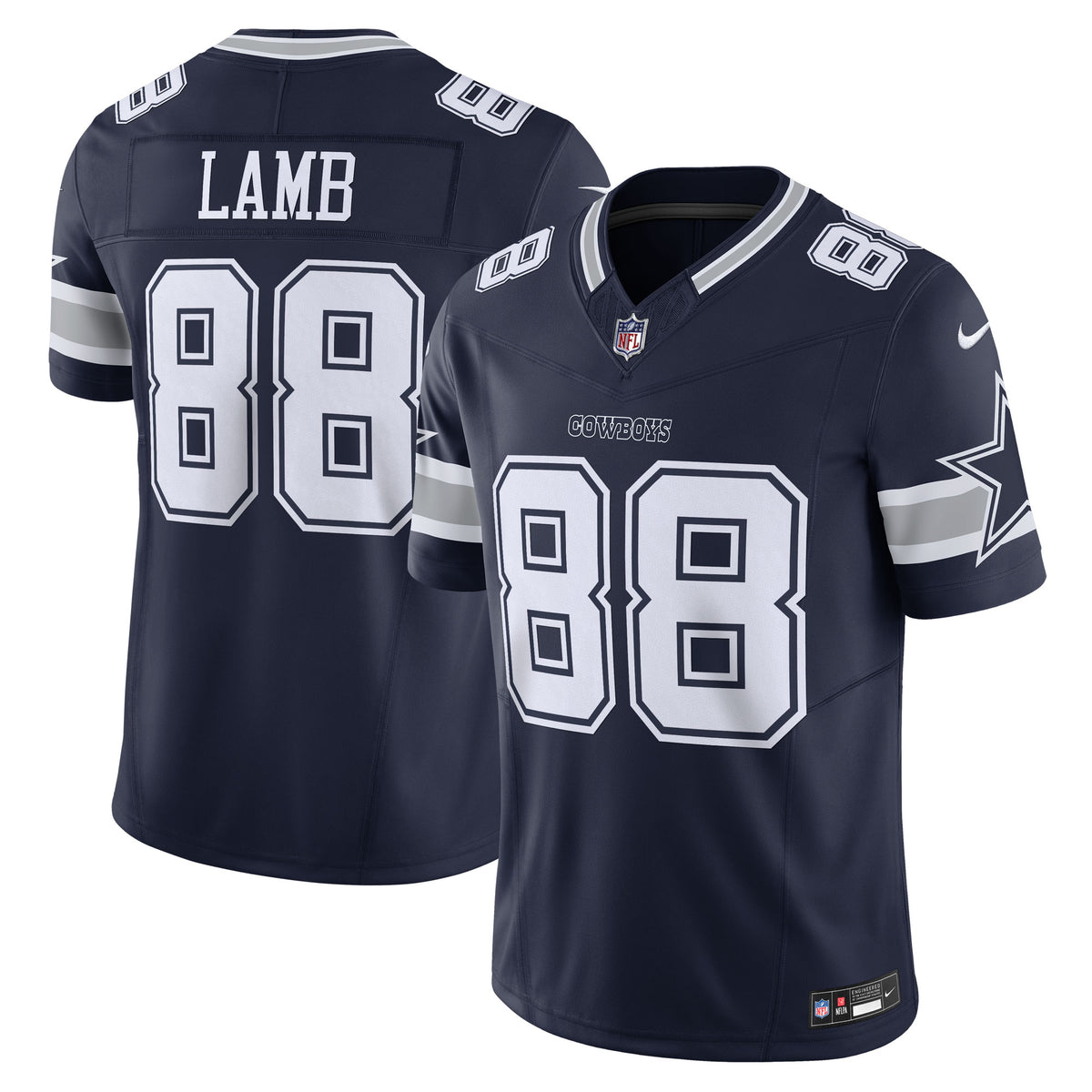 CeeDee Lamb Dallas Cowboys Nike Vapor F.U.S.E. Limited Jersey   Navy
