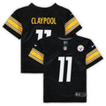 Preschool Nike Chase Claypool Black Pittsburgh Steelers Game Jersey