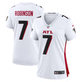 Bijan Robinson Atlanta Falcons Nike Women s Away Game Jersey   White