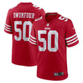 Men s Nike Michael Dwumfour Scarlet San Francisco 49ers Home Game Player Jersey