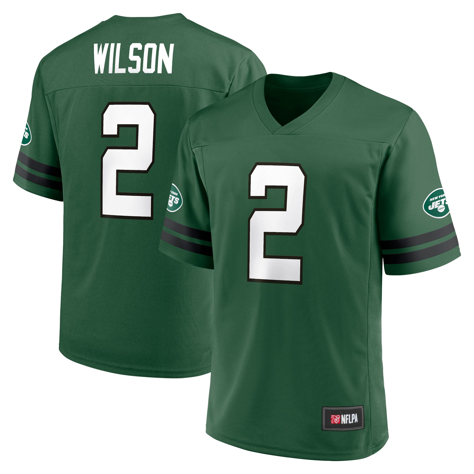 Men s Zach Wilson Green New York Jets Replica Player Jersey