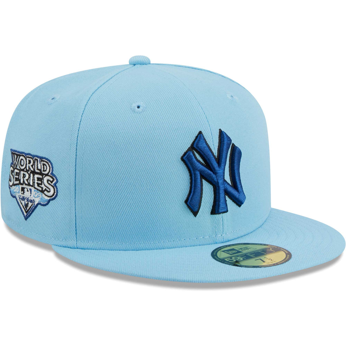 New York Yankees New Era 59FIFTY Fitted Hat - Light Blue