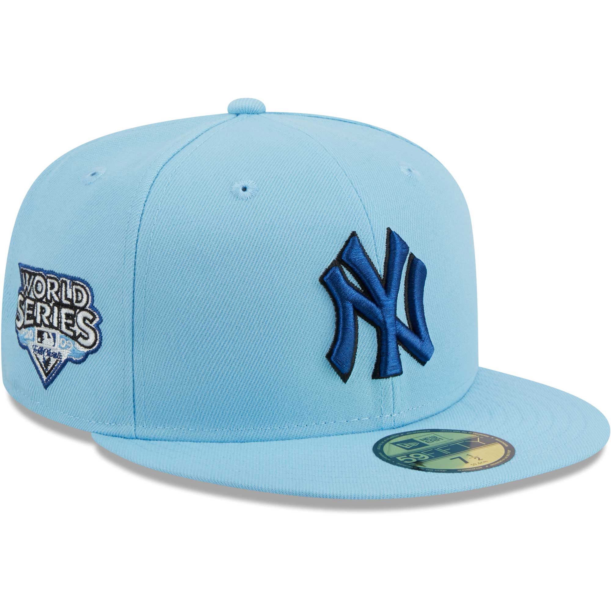 New York Yankees New Era 59FIFTY Fitted Hat - Light Blue
