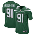 John Franklin-Myers New York Jets Nike Game Jersey   Gotham Green