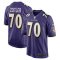 Kevin Zeitler Baltimore Ravens Nike Game Jersey   Purple