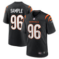 Cam Sample Cincinnati Bengals Nike Game Jersey   Black