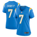 Gerald Everett Los Angeles Chargers Nike Women s Player Game Jersey   Powder Blue