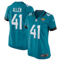 Women s Jacksonville Jaguars Josh Allen Game Jersey   Teal