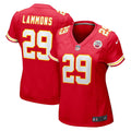 Women s Nike Chris Lammons Red Kansas City Chiefs Team Game Player Jersey