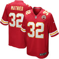 Men s Nike Tyrann Mathieu Red Kansas City Chiefs Game Player Jersey
