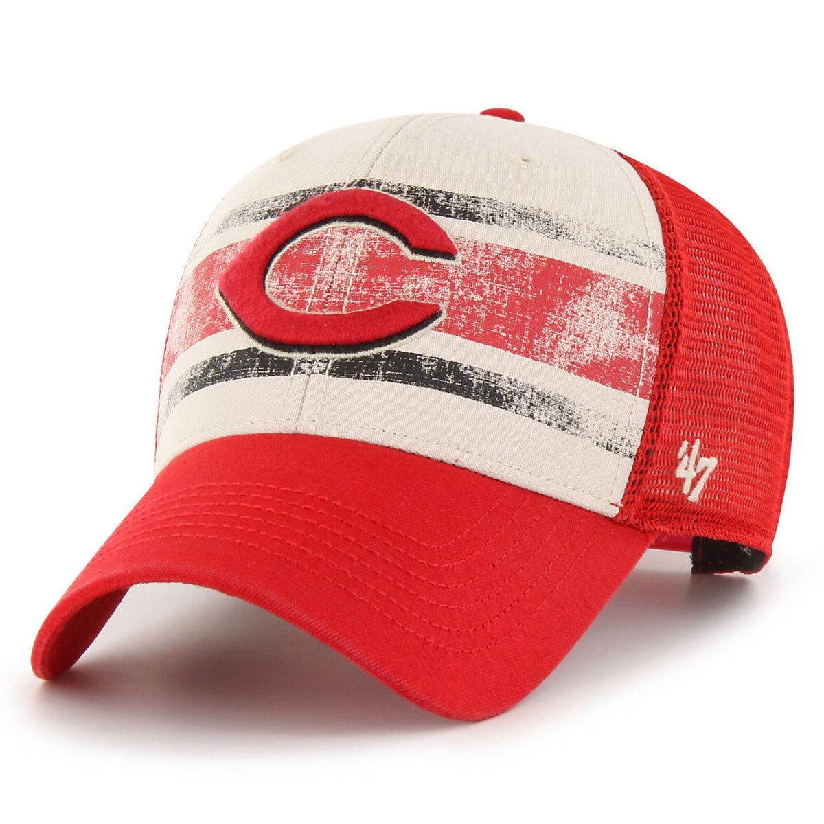 Cincinnati Reds '47 Breakout MVP Trucker Adjustable Hat - Red