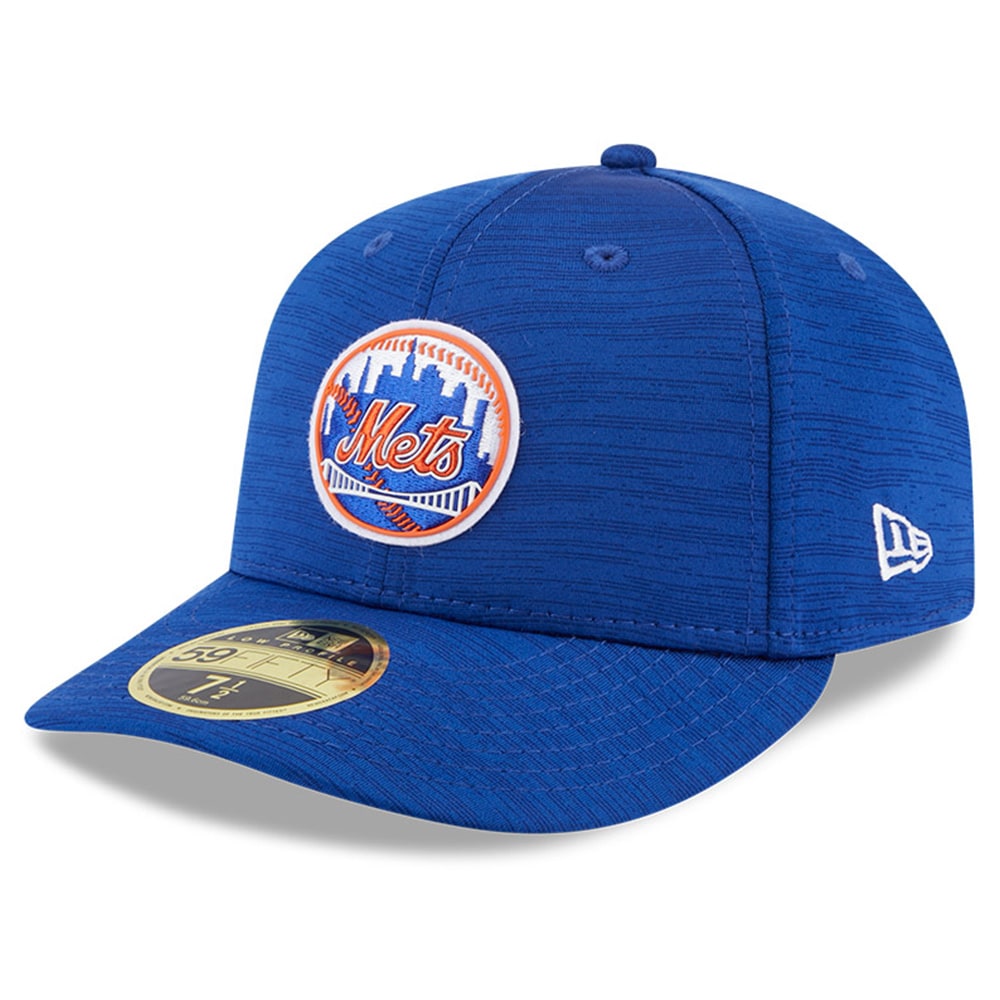 New York Mets New Era 2023 Clubhouse Low Profile 59FIFTY Fitted Hat - Royal