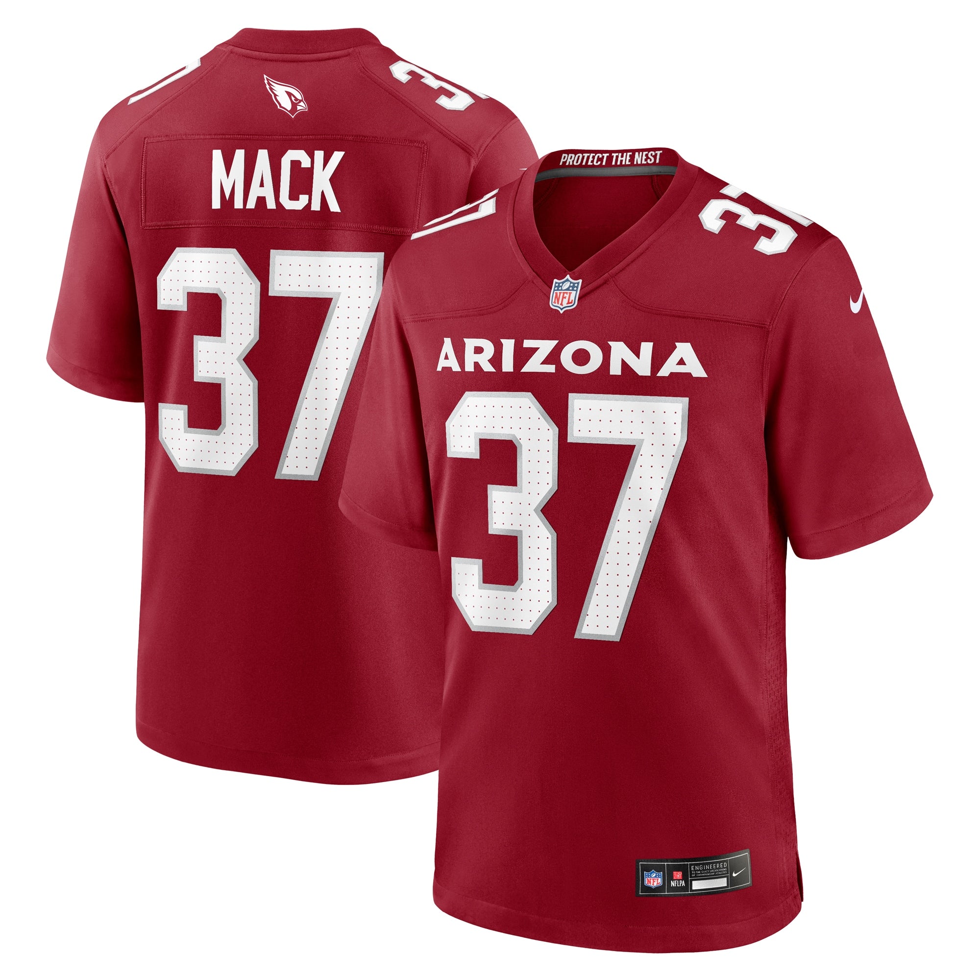 Marlon Mack Arizona Cardinals Nike Team Game Jersey    Cardinal