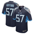 Luke Gifford Tennessee Titans Nike Game Player Jersey   Navy