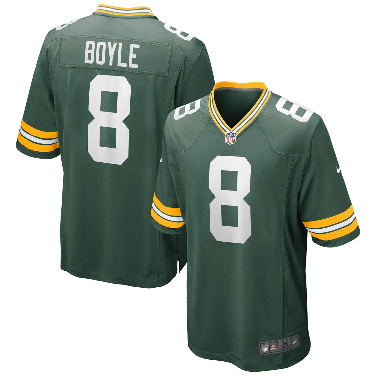 Tim Boyle Green Bay Packers Nike Game Jersey   Green