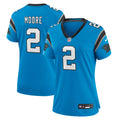 D.J. Moore Carolina Panthers Nike Women s Player Jersey   Blue