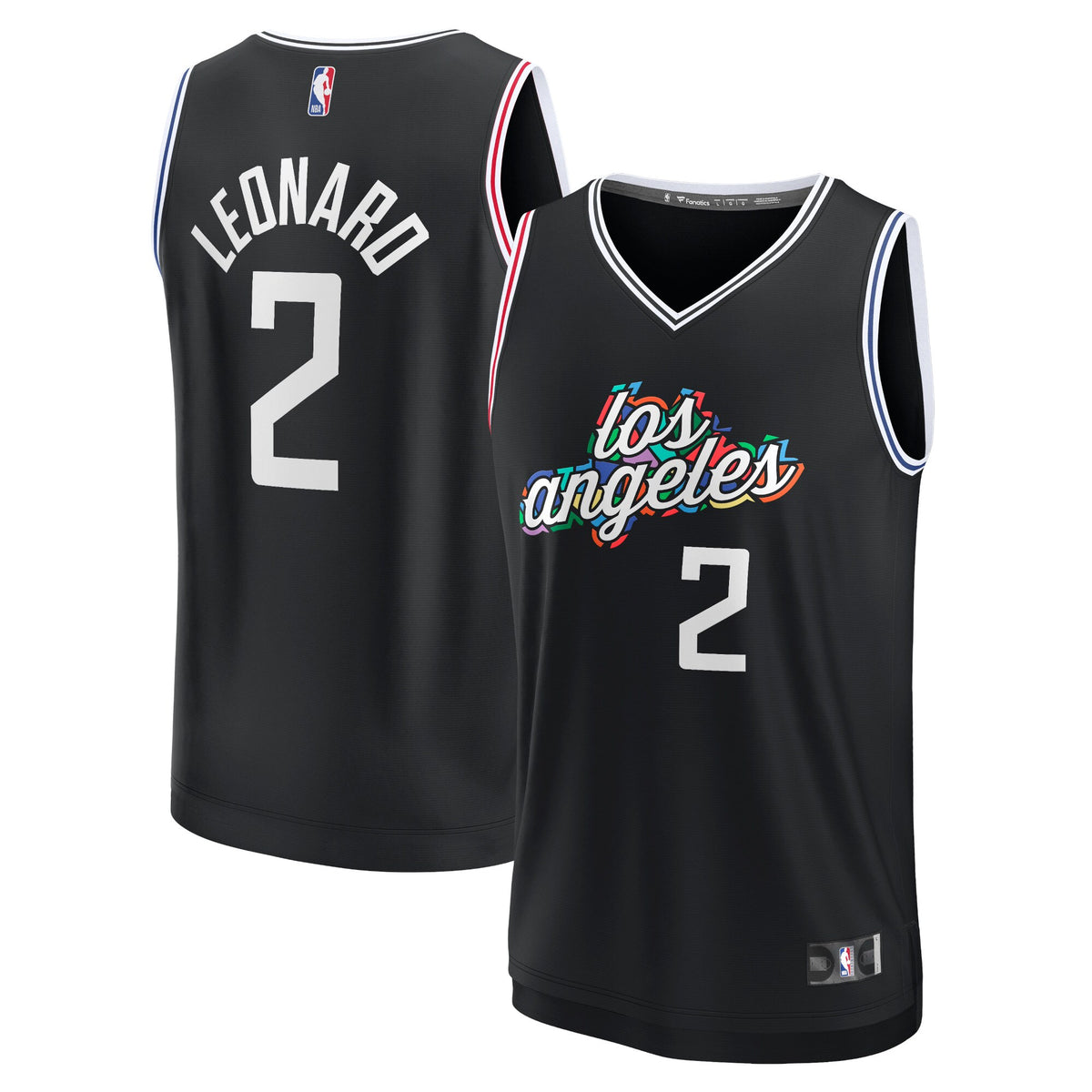Kawhi Leonard LA Clippers Fanatics Branded 2022/23 Fastbreak Jersey - City Edition - Black