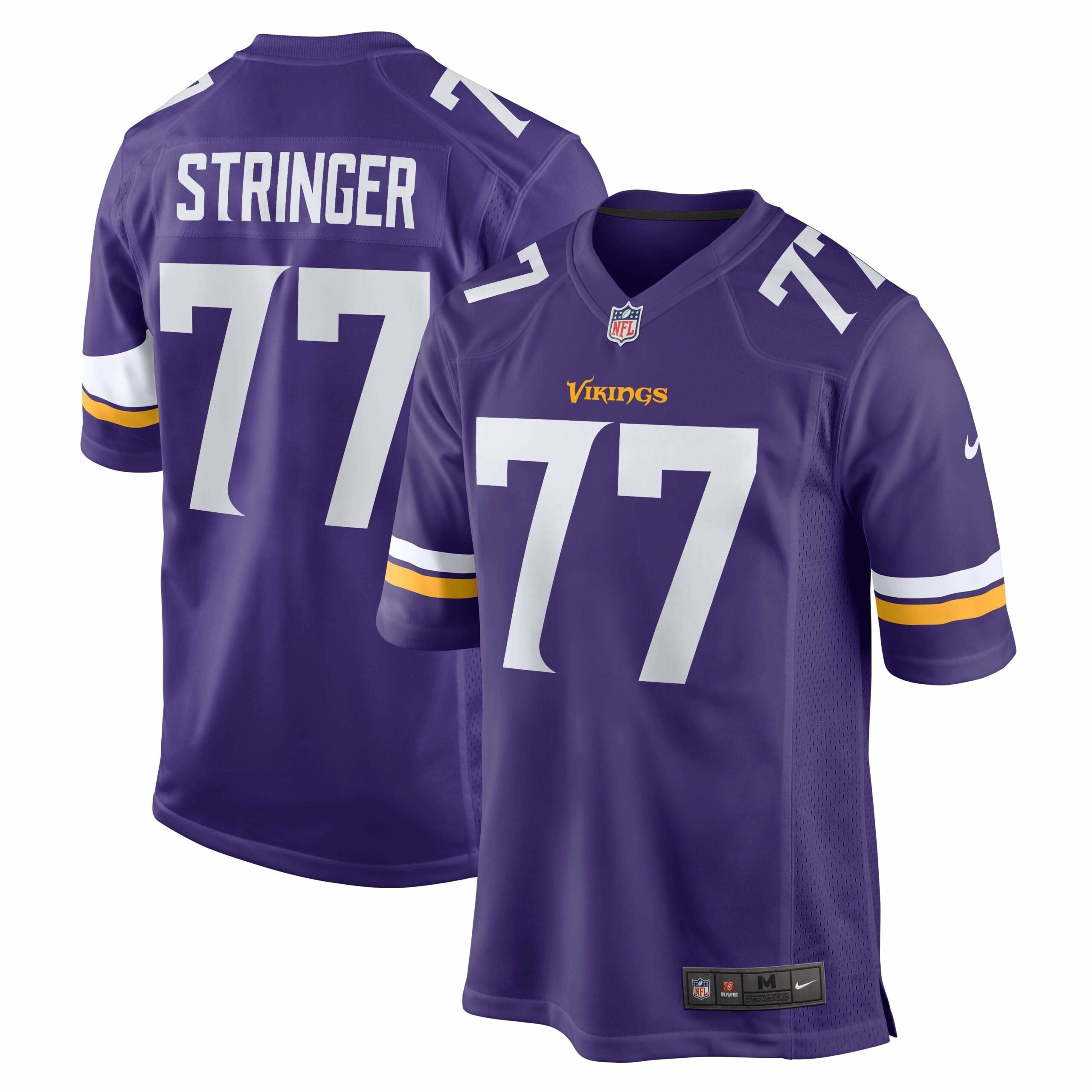 Men s Nike Korey Stringer Purple Minnesota Vikings Retired Player Jersey
