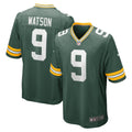 Men s Nike Christian Watson Green Green Bay Packers Game Player Jersey