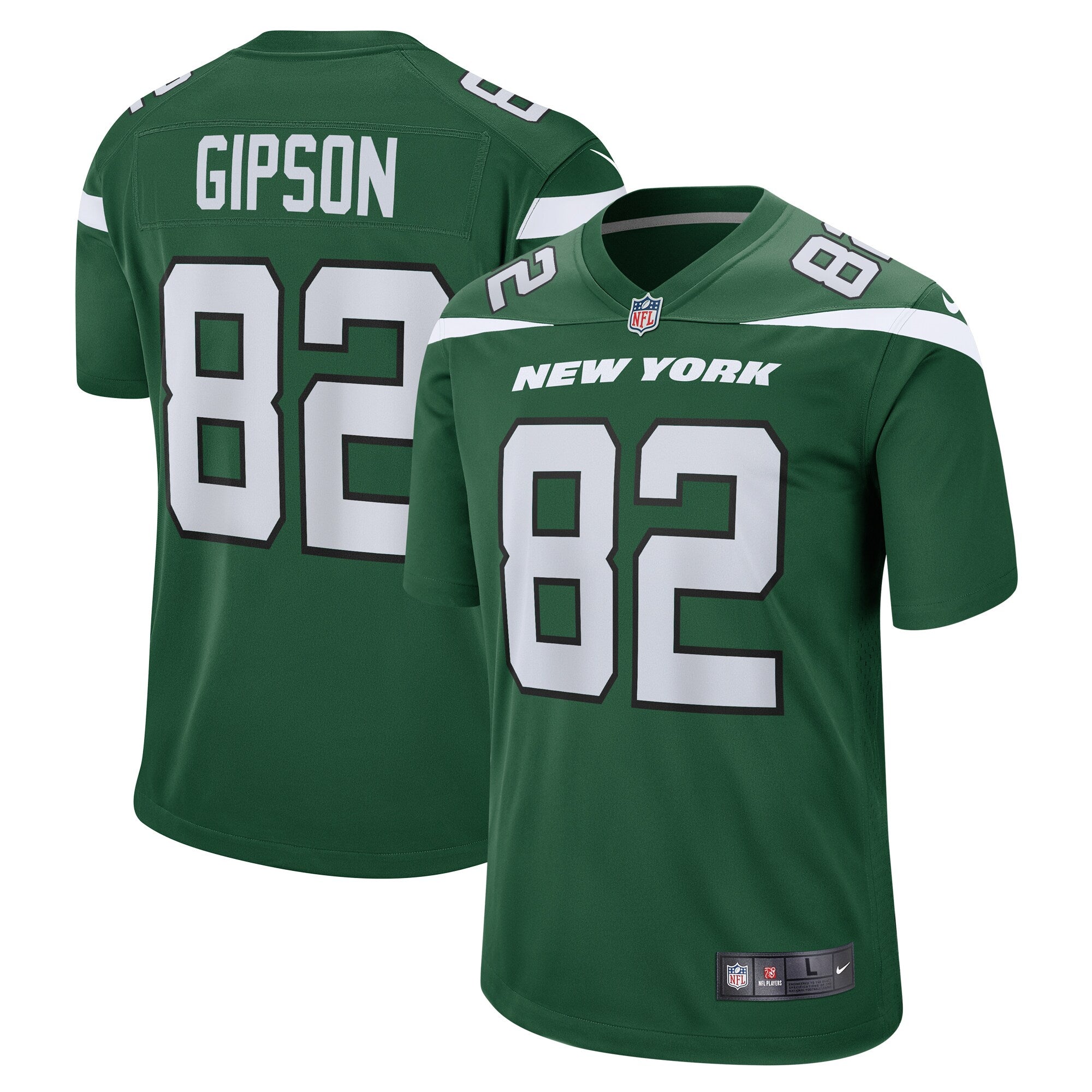 Xavier Gipson New York Jets Nike  Team Game Jersey   Gotham Green