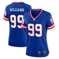 Women s Nike Leonard Williams Royal New York Giants Classic Player Game Jersey