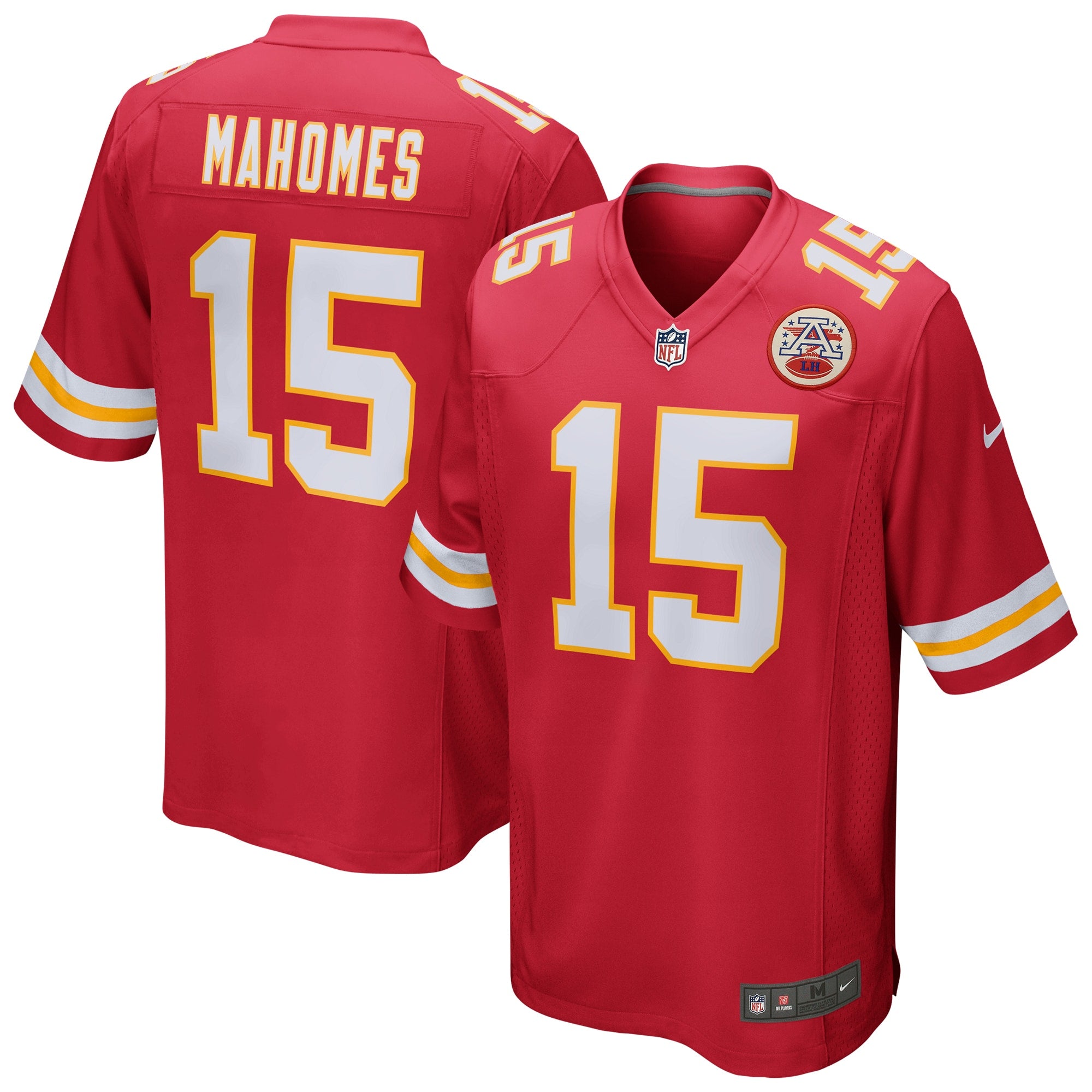 Patrick Mahomes Kansas City Chiefs Nike Game Jersey   Red