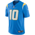 Men s Nike Justin Herbert Powder Blue Los Angeles Chargers Vapor Limited Jersey