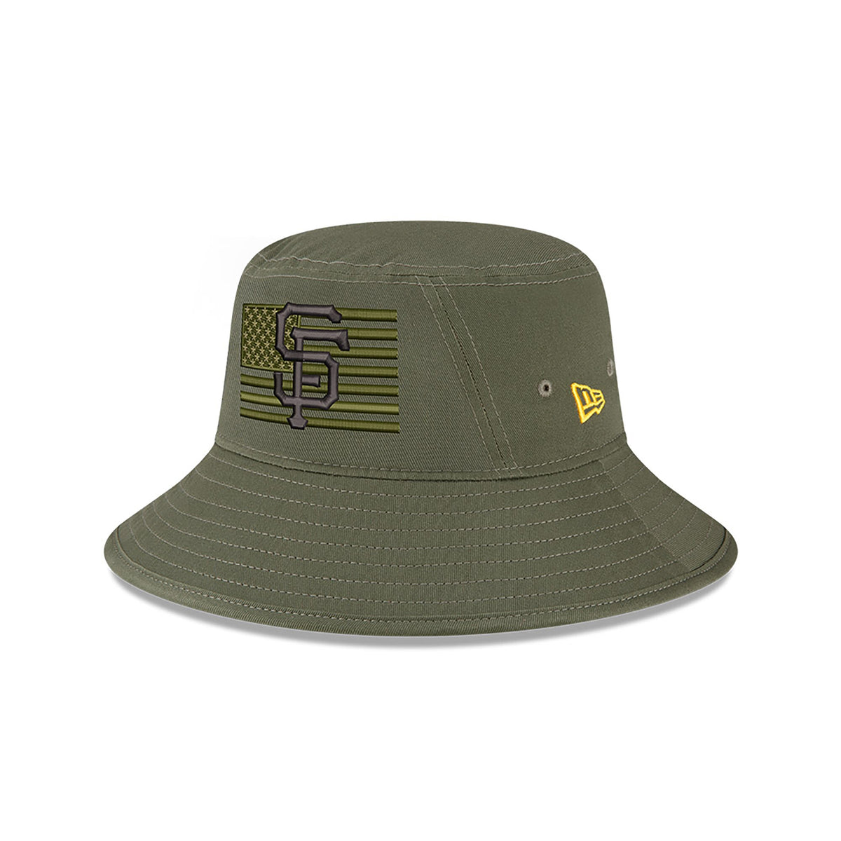 San Francisco Giants New Era 2023 Armed Forces Day Bucket Hat - Green