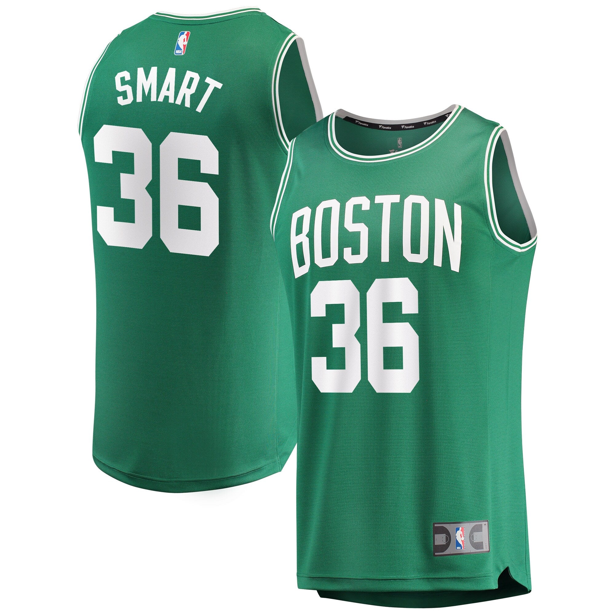 Marcus Smart Boston Celtics Fanatics Branded Fast Break Replica Player Jersey - Green