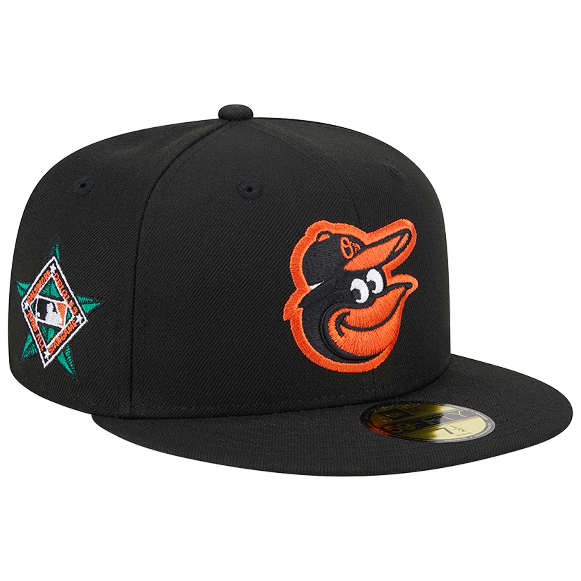 Baltimore Orioles New Era 1993 MLB All-Star Game Team Color 59FIFTY Fitted Hat - Black