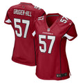Women s Nike Kamu Grugier-Hill Cardinal Arizona Cardinals Game Player Jersey