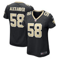 Kwon Alexander New Orleans Saints Nike Women s Game Jersey   Black