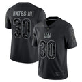 Jessie Bates III Cincinnati Bengals Nike RFLCTV Limited Jersey   Black