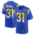 Men s Nike Robert Rochell Royal Los Angeles Rams Game Player Jersey