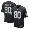 Jesper Horsted Las Vegas Raiders Nike Game Player Jersey   Black