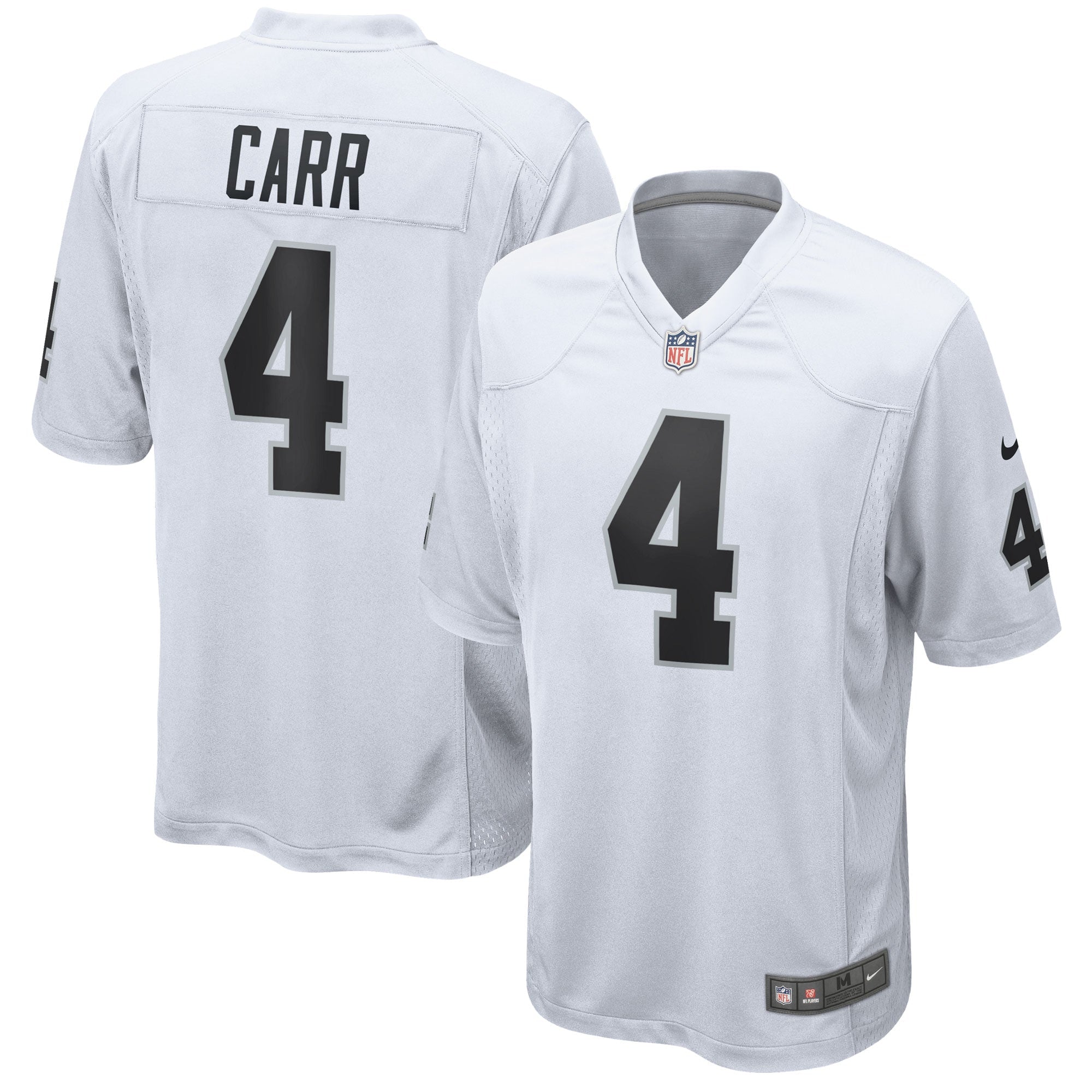 Derek Carr Las Vegas Raiders Nike Game Jersey   White